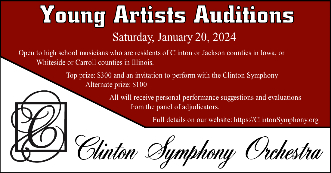 Young Artist Auditions Clinton Symphony Orchestra